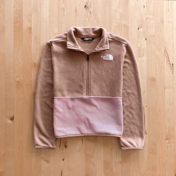 The North Face Glacier Cropped ¼ Zip Pullover Youth/Teen Small - Picture 1 of 5